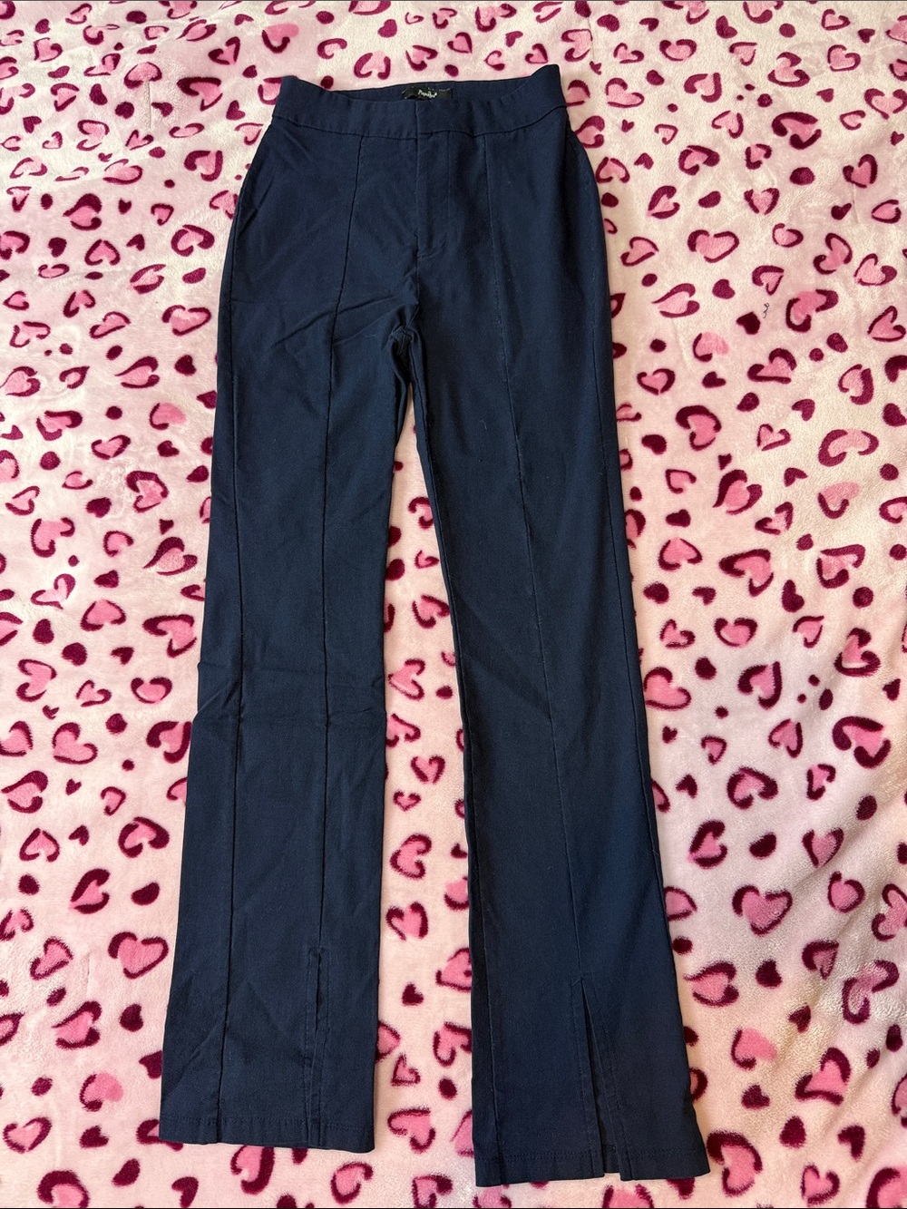 Papaya navy pants size S